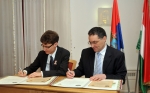 Csíkszereda-Székesfehérvár Testvérvárosi szerződés aláírása