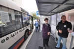 Gáz utcai fedett buszváró és új parkolók