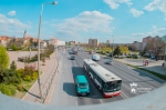 Buszpályaudvar buszokkal