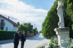 Hősök Napi koszorúzás- Donát utcai kereszt