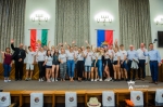 Felvidéki táborzó gyerekek a Városházán
