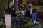 Első adventi gyertyagyújtás