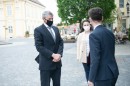 Belarusz nagykövet látogatása a Városházán