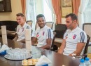 Válogatott kerettagok köszöntése