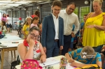 Polgármesteri táborlátogató