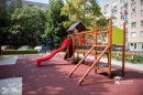 Radnóti téri új játszótér átadása