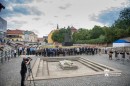 Megemlékezés a szarkofágnál