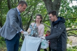 Szemétszedés és Ikarus gyárlátogatás Steiner Attilla államtitkárral