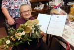 90 éves Kertész Istvánné köszöntése 2022