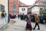 Koszorúzás a magyarországi németek 1946-ban kezdődött kitelepítésének emlékére