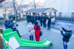 Udvari játékpavilon átadás