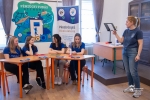 Pénziránytű Bázisiskolaterem átadó