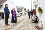 Martírok emlékmű- koszorúzás