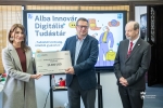 Alba Innovar csekkátadó