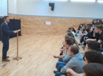 Szücsi Frigyes előadása a Szent Imrében 