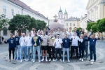 MÁV Előre Foxcon bajnoki köszöntés