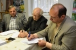 Szárazréti Plébánia felújításának szerződés aláírása