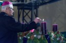 Advent első gyertyája a Püspöki Palotában